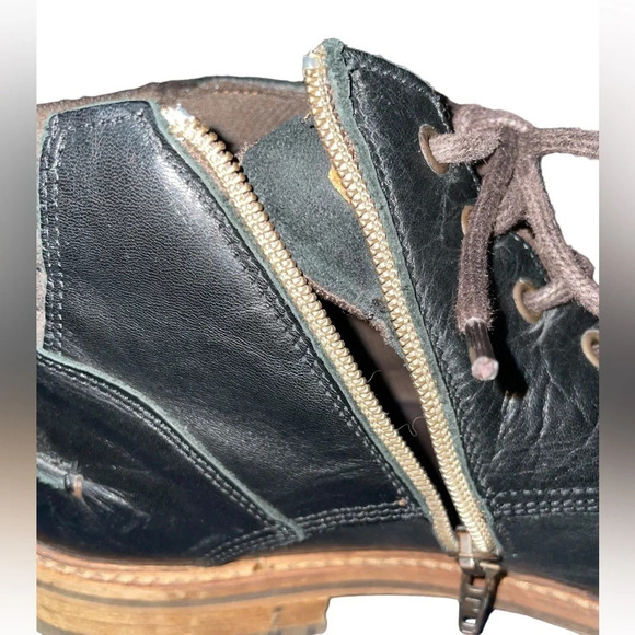 Bull Boxer Mens Holten Dark Leather Chukka Boots US Size 12 Black Dark Brown - Picture 3 of 11